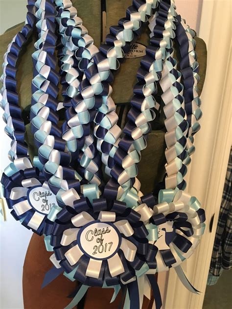 graduation leis ribbon